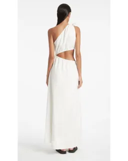 Sir The Label Blanche Asymmetrical Gown White Size 3 / AU 12 for rent on The Volte - image 3