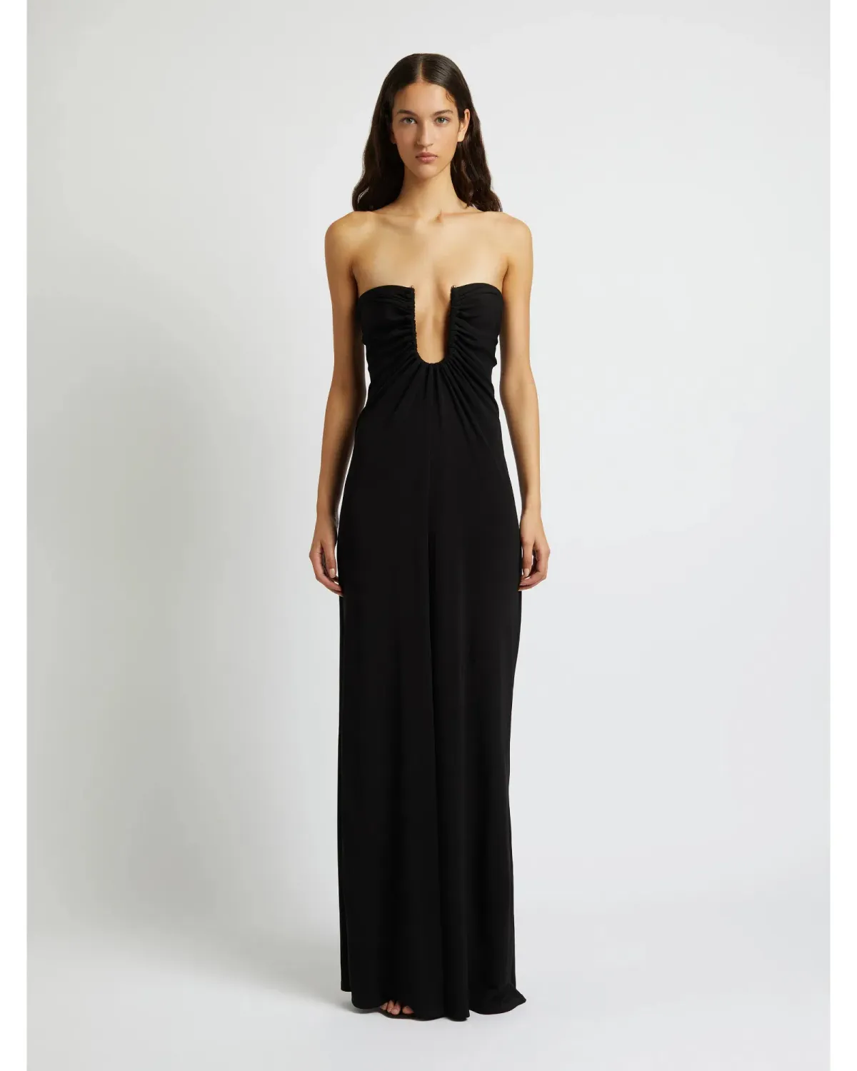 Christopher Esber Arced Gown Black Size AU 6 - Image 1