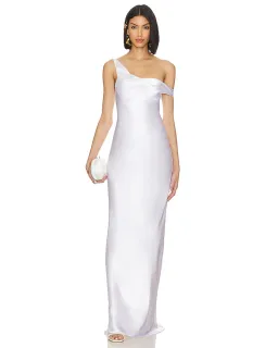 Natalie Rolt Monika Gown White Size 1 / AU 8 for rent on The Volte - image 1