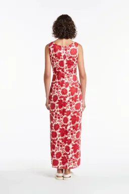 Sir the Label Cinta Cut Out Midi Dress in Valentina Floral Print Size 2/Au 10 for rent on The Volte - image 3