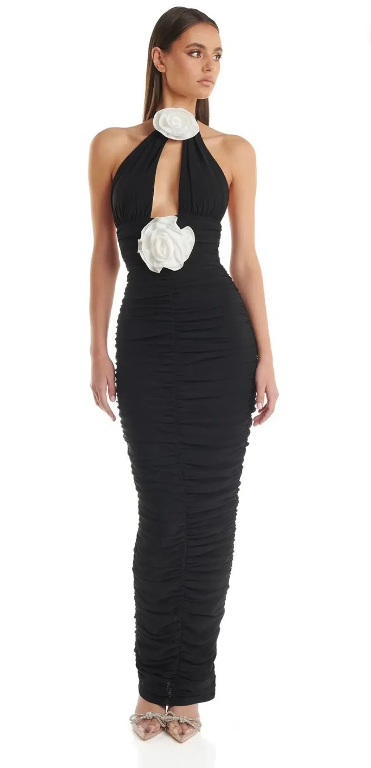 Eliya the Label Alanna Dress in Black Size 8 - Image 4