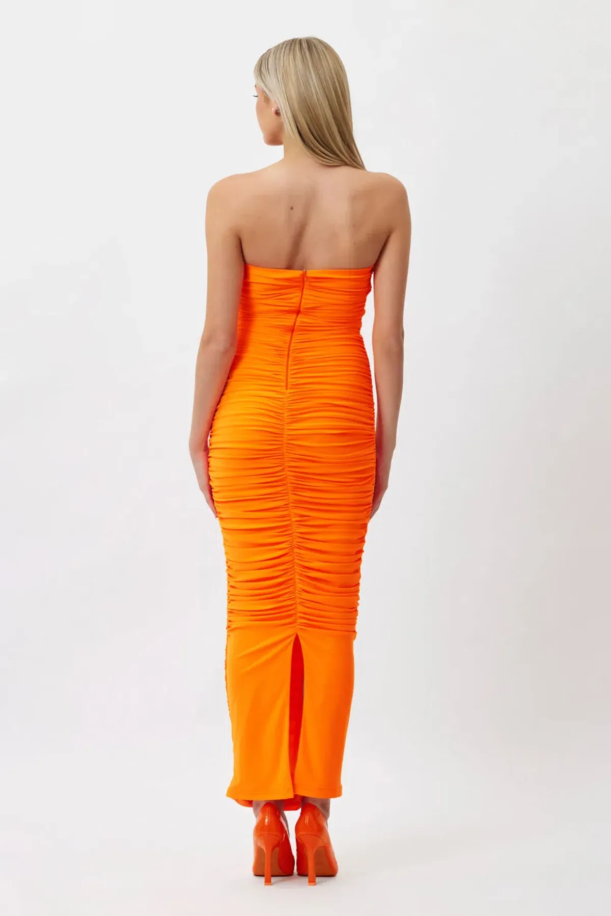 Bianca & Bridgett Tara Dress Orange Size 10 - Image 3