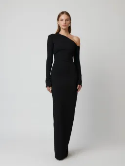 Effie Kats Cayley Gown in Black Size XS / AU 6 for rent on The Volte - image 1