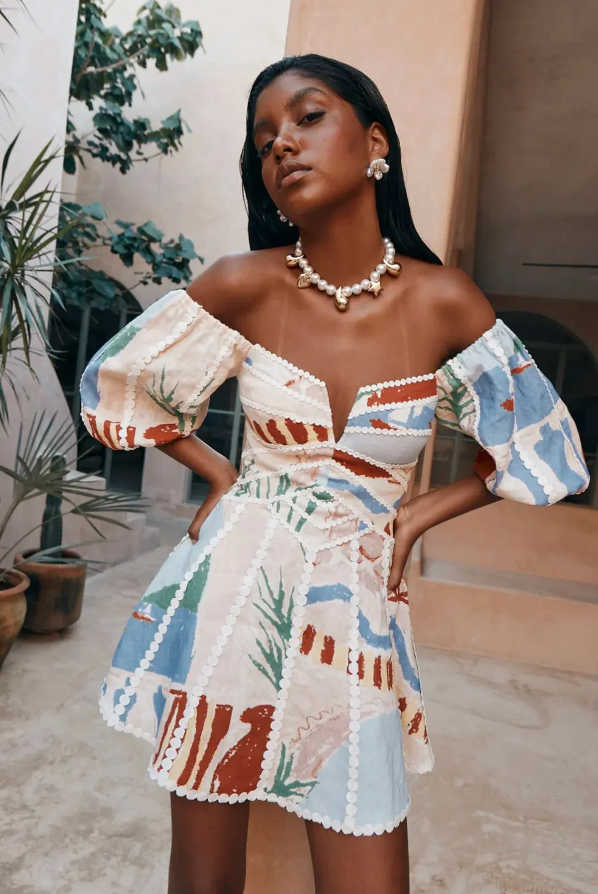 Zaco Como Dress Visione Size 8  - Image 3