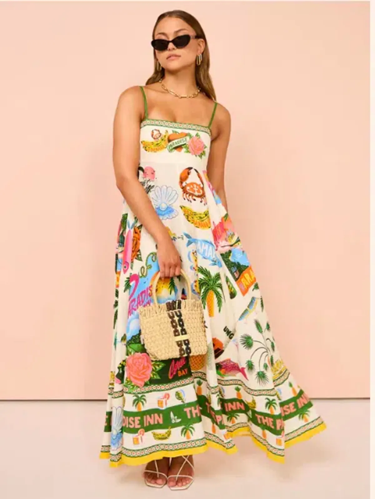 Alemais Paradiso Sundress In Multi Size 6 - Image 4