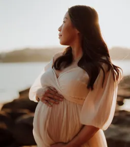 Co & Ry Illoura Gown Cream One Size for rent on The Volte - image 5