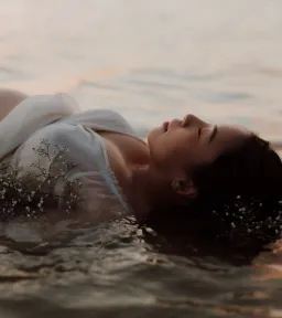 Co & Ry Illoura Gown Cream One Size for rent on The Volte - image 10