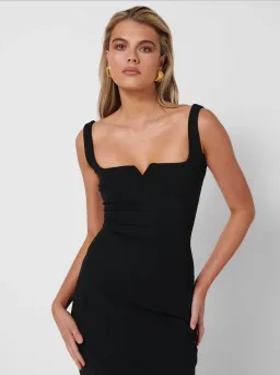 Effie Kats Natalya Gown Black Size Size 10 for rent on The Volte - image 3