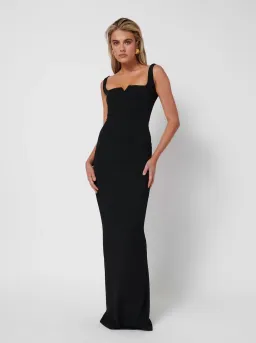 Effie Kats Natalya Gown Black Size Size 10 for rent on The Volte - image 1