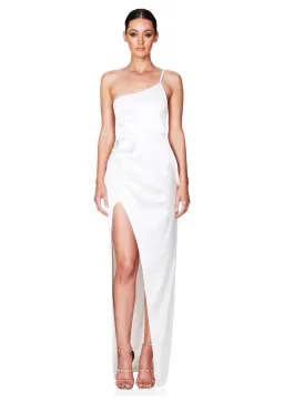Nookie Grace One Shoulder Gown Ivory Size 8 for rent on The Volte - image 1