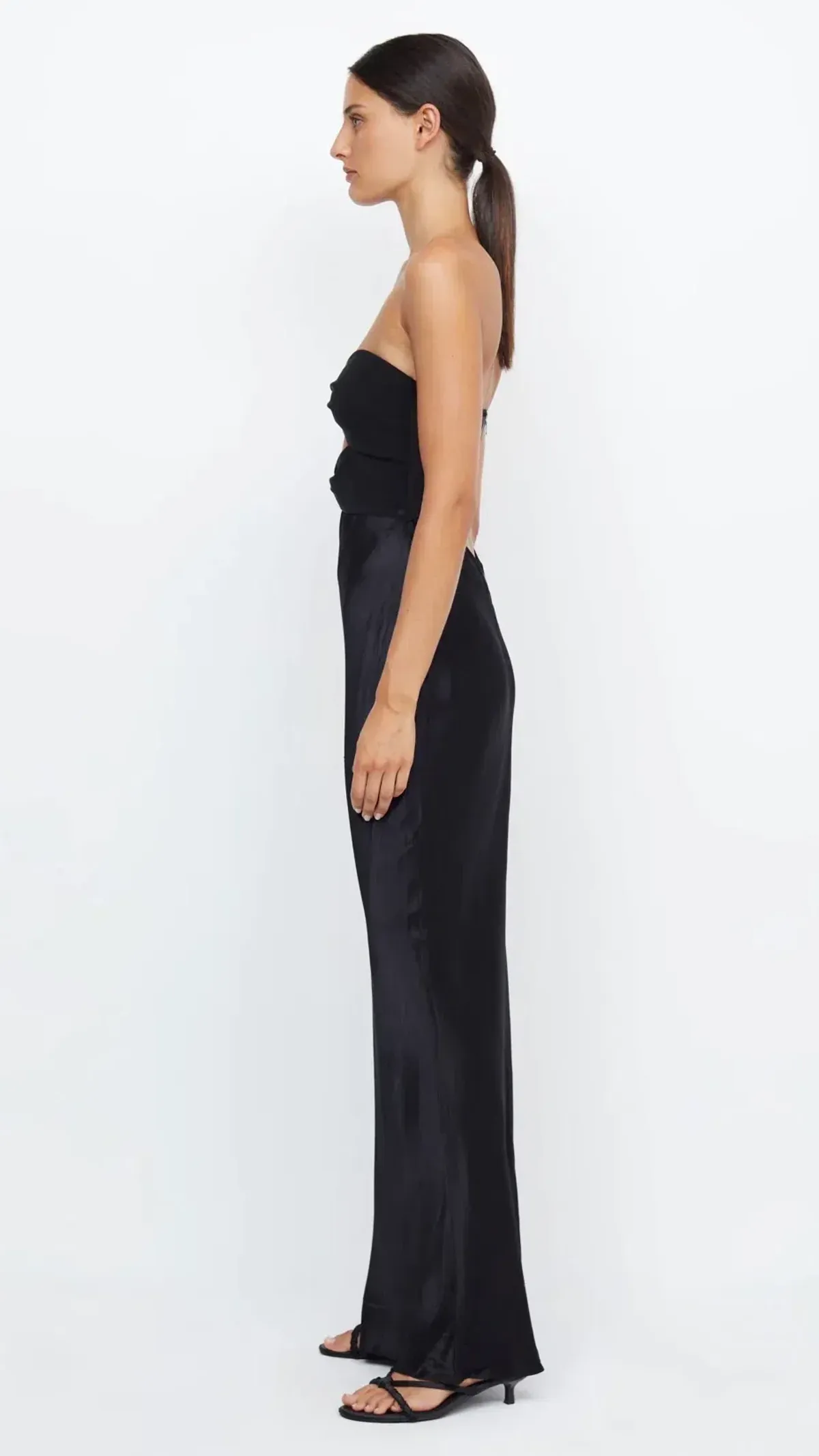 Bec & Bridge Halle Strapless Dress Black Size 8 - Image 3