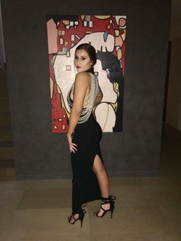 Pearl Black dress for rent on The Volte - image 3