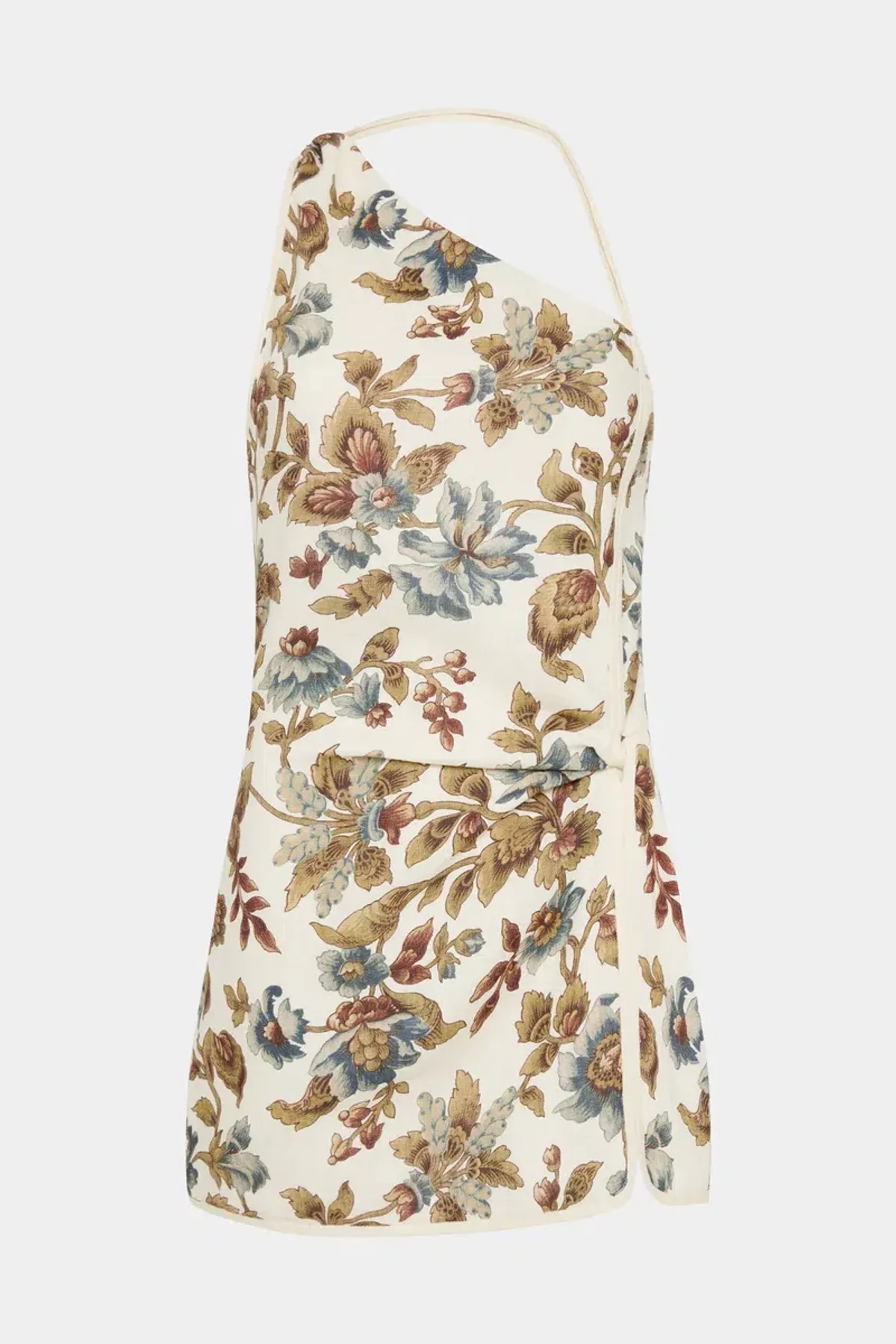 Sir the Label Eleanora Asymmetric Mini Dress in Viola Print Size 1 / AU 8 - Image 4