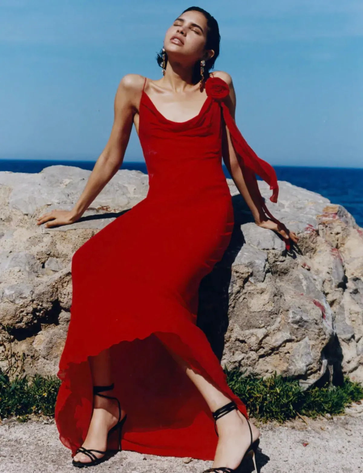 Rat & Boa Sirena Dress Red Size 8 - Image 1