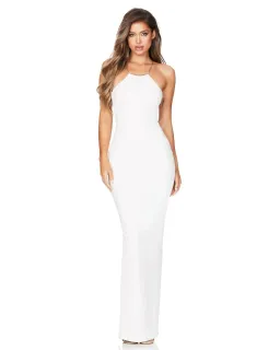 Love Nookie Lexi Chain Gown in White Size AU 8 for rent on The Volte - image 1