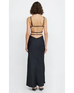 Bec & Bridge Diamond Days Strap Maxi Dress Black Size AU 6 for rent on The Volte - image 2