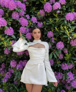 House Of CB Toira Long Sleeve Dress White Size S / AU 8 for rent on The Volte - image 4