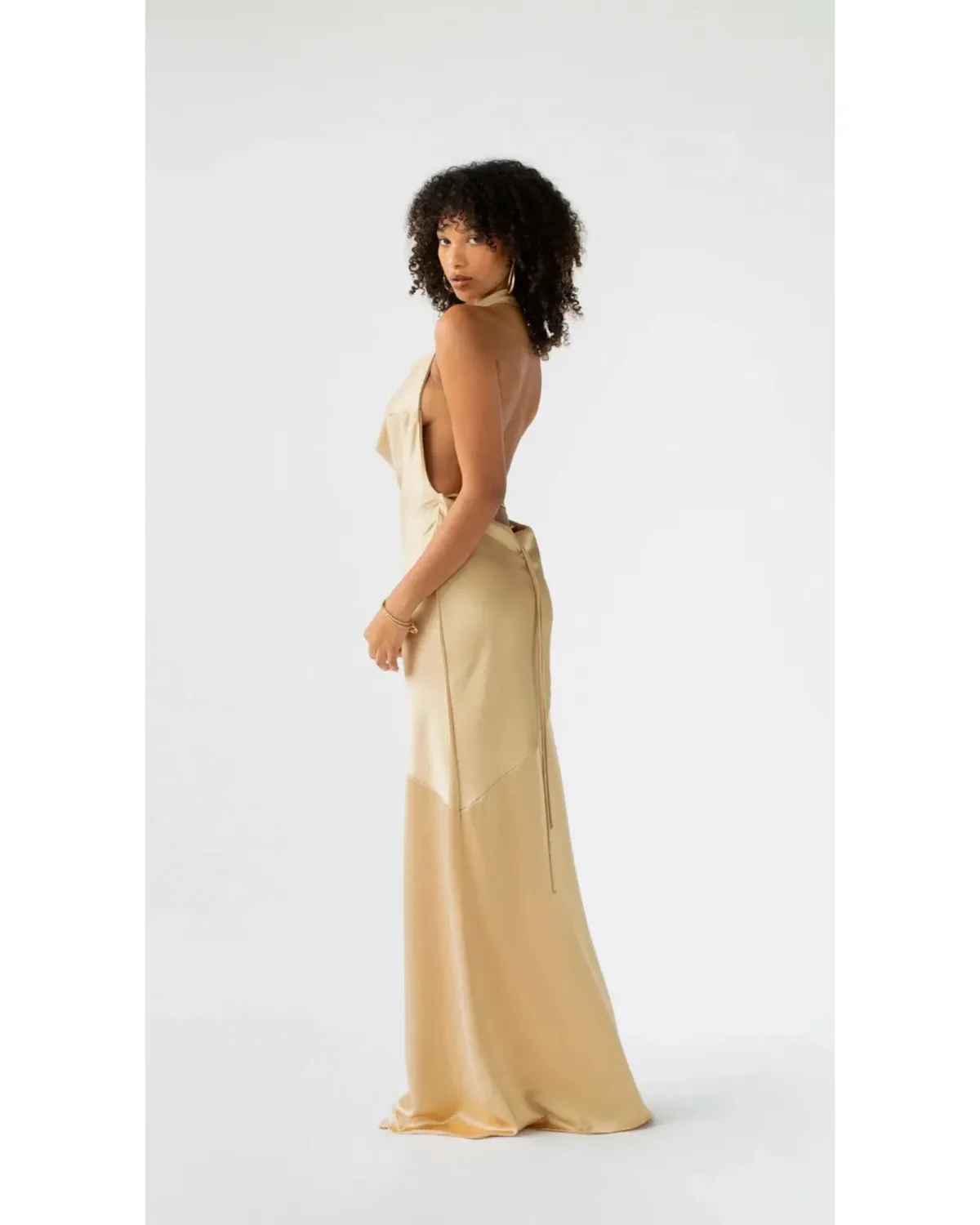 Arcina Ori Daniella Dress in Gold Size S / AU 8 - Image 3