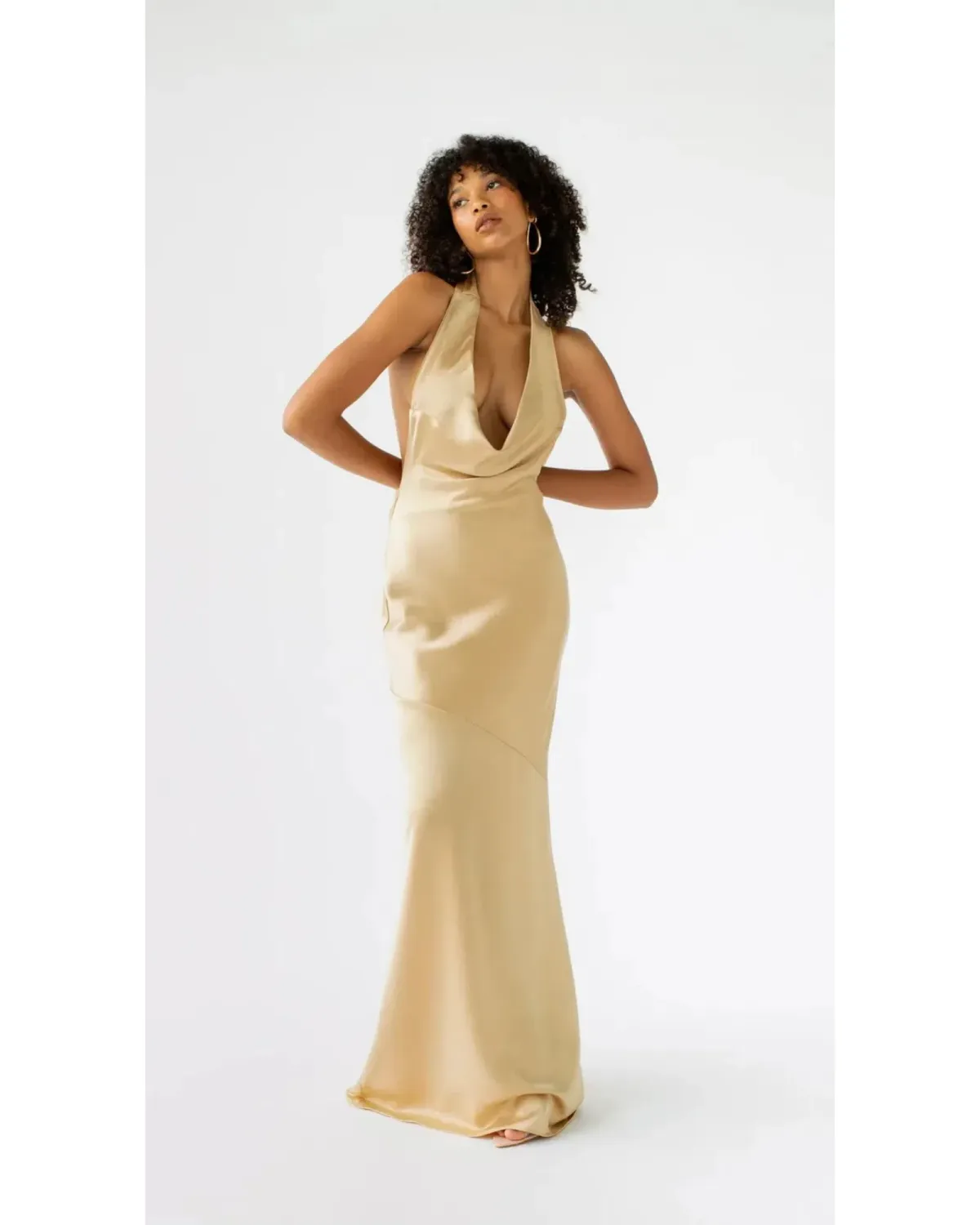 Arcina Ori Daniella Dress in Gold Size S / AU 8 - Image 2