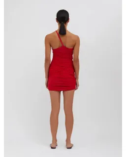 Christopher Esber Venus Looped Cami Dress Cherry Size AU 6 for rent on The Volte - image 3