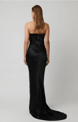 Effie Kats Chlorel Gown in Black Size AU 8 for rent on The Volte - image 4
