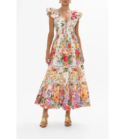 Camilla Sew Yesterday Maxi Dress Floral Size 8  for rent on The Volte - image 1