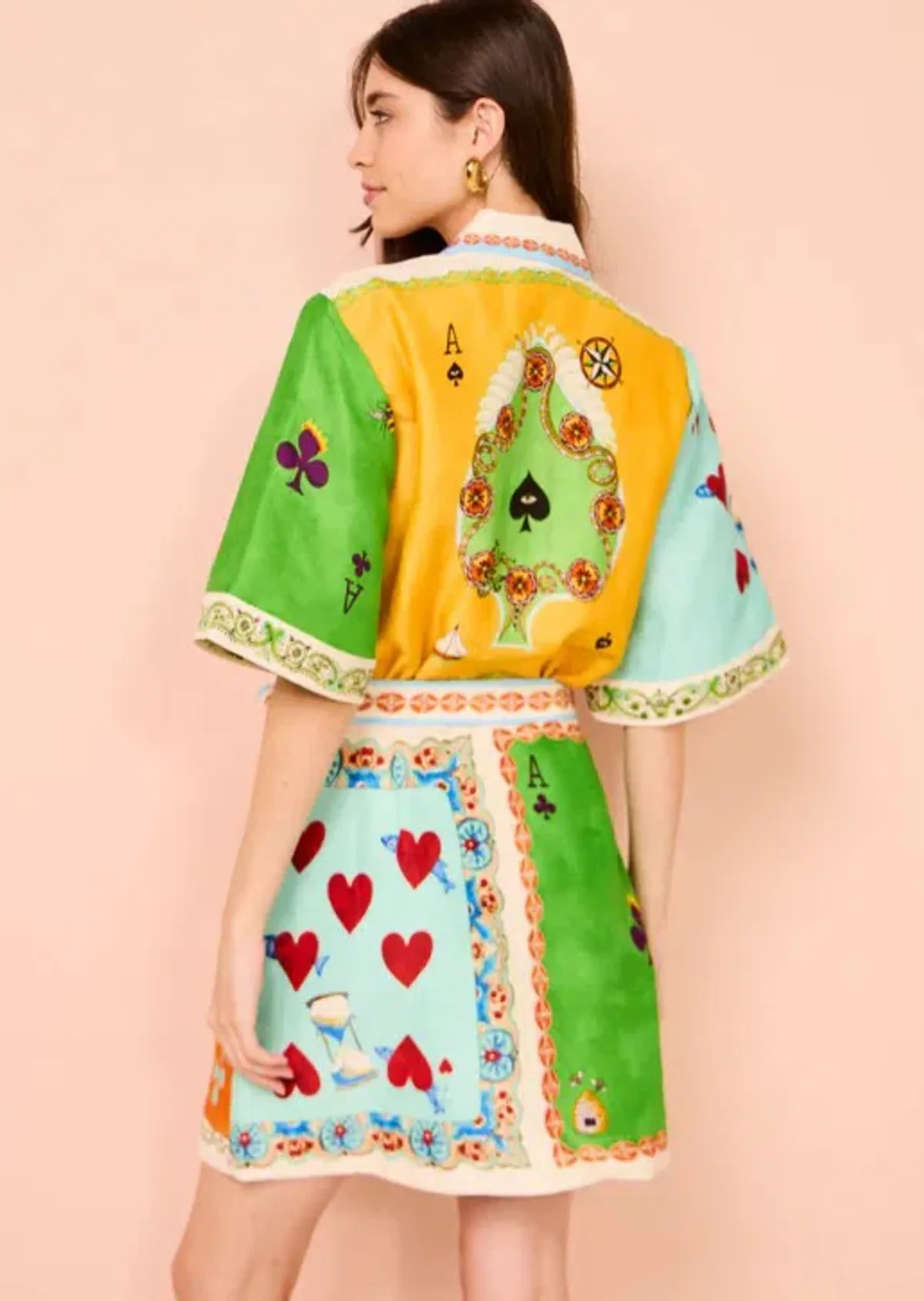 Alemais Rummy Mini Dress Multi Size 12  - Image 2