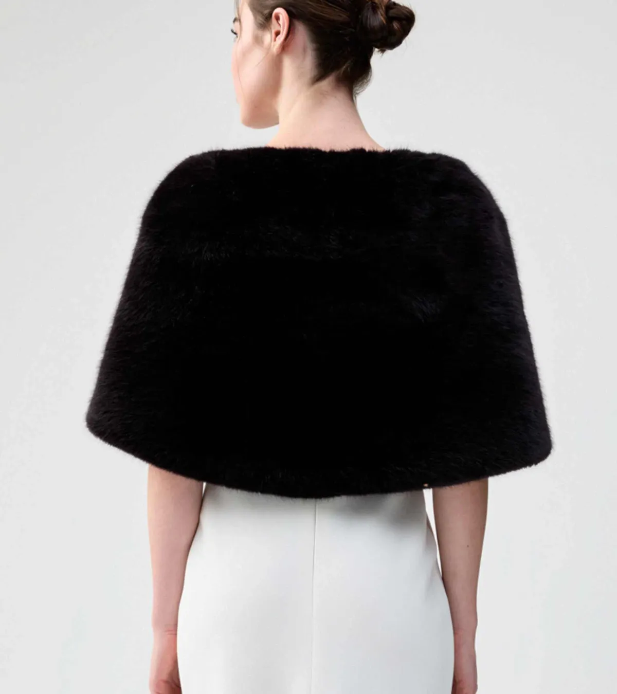 Unreal Fur Yasmine Wrap Black OS - Image 2