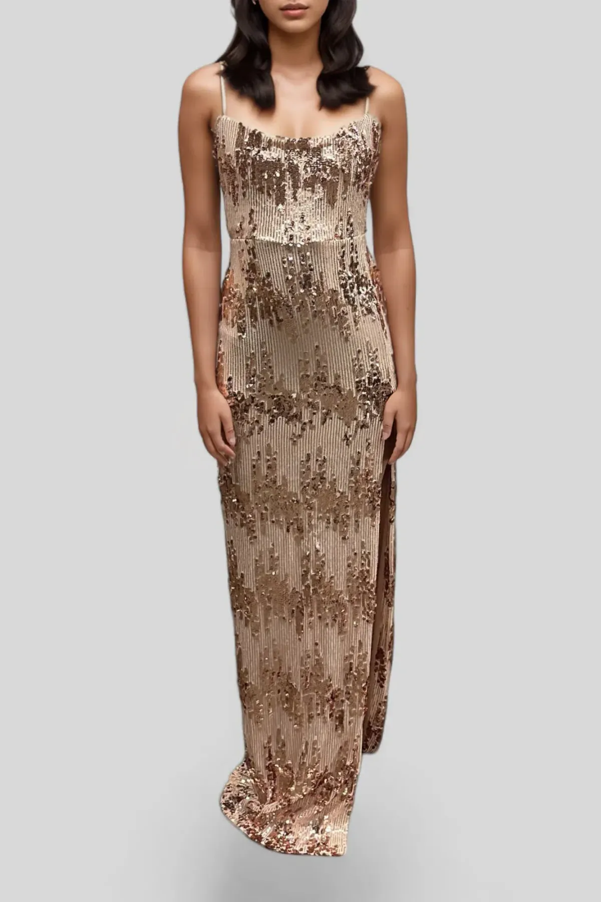 Nookie Lovers Two Tone Gown Size 8 - Image 1