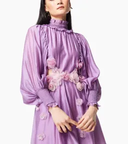 Elliatt Barcelona Dress Purple Size L/Au 12  for rent on The Volte - image 2