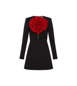 Rebecca Vallance Rhosen Mini Dress Black Size 12 for rent on The Volte - image 3