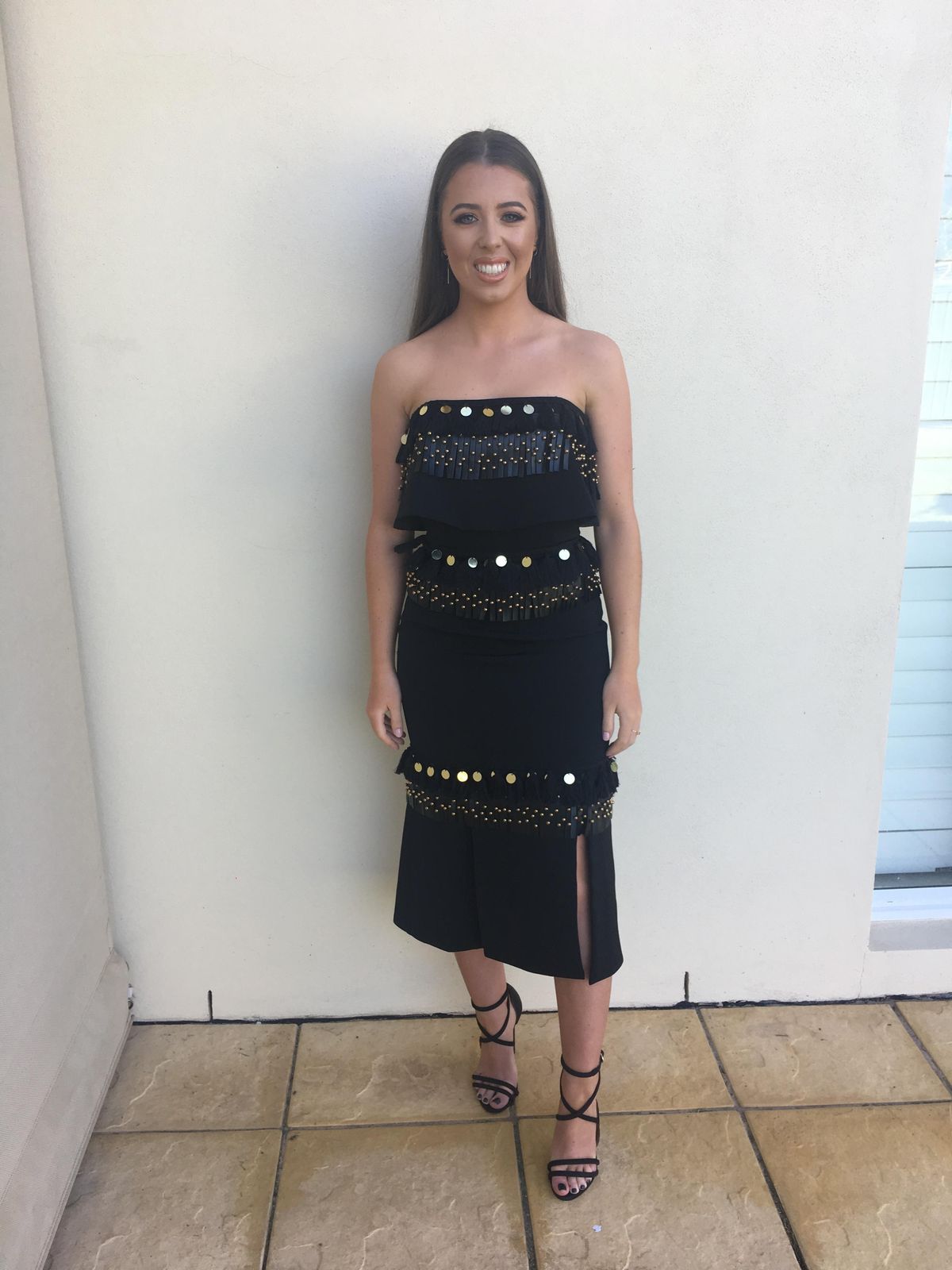 Prem The Label Gladiator Midi Dress Size 6 - Image 1