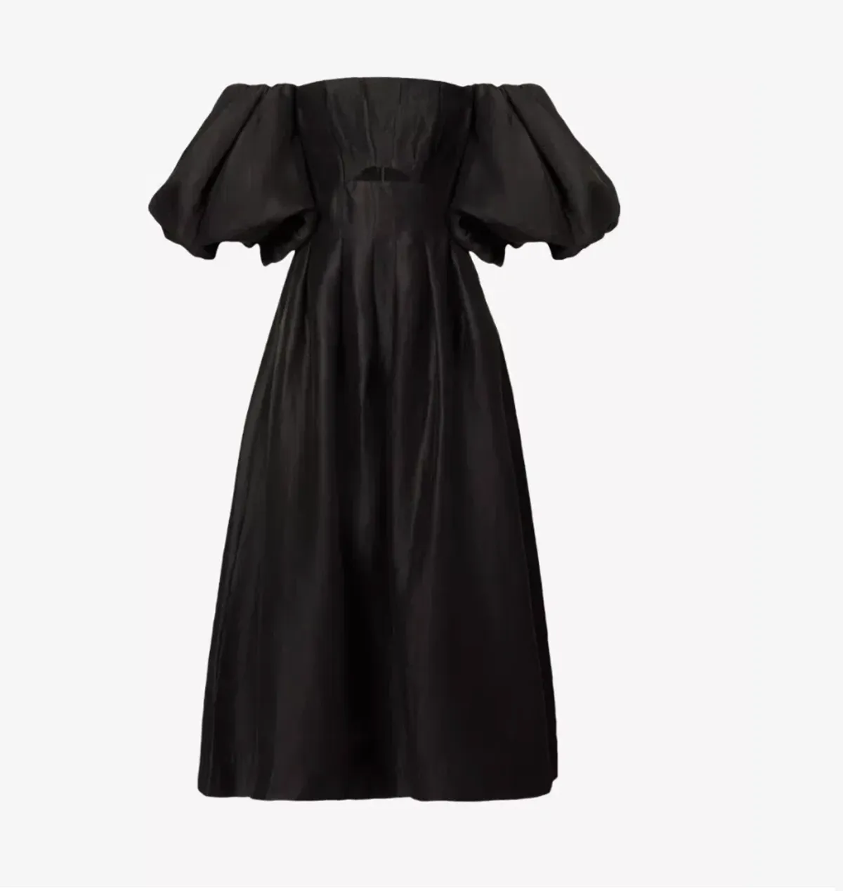 Aje Eugenie Off Shoulder Midi Dress Black Size 12 - Image 6