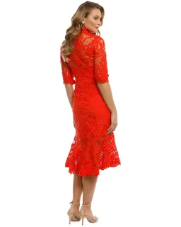 Thurley Eternity Dress Red Size AU 12 for rent on The Volte - image 2