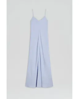 Scanlan Theodore Viscose Slip Dress Aquatic Size AU 6 for rent on The Volte - image 4