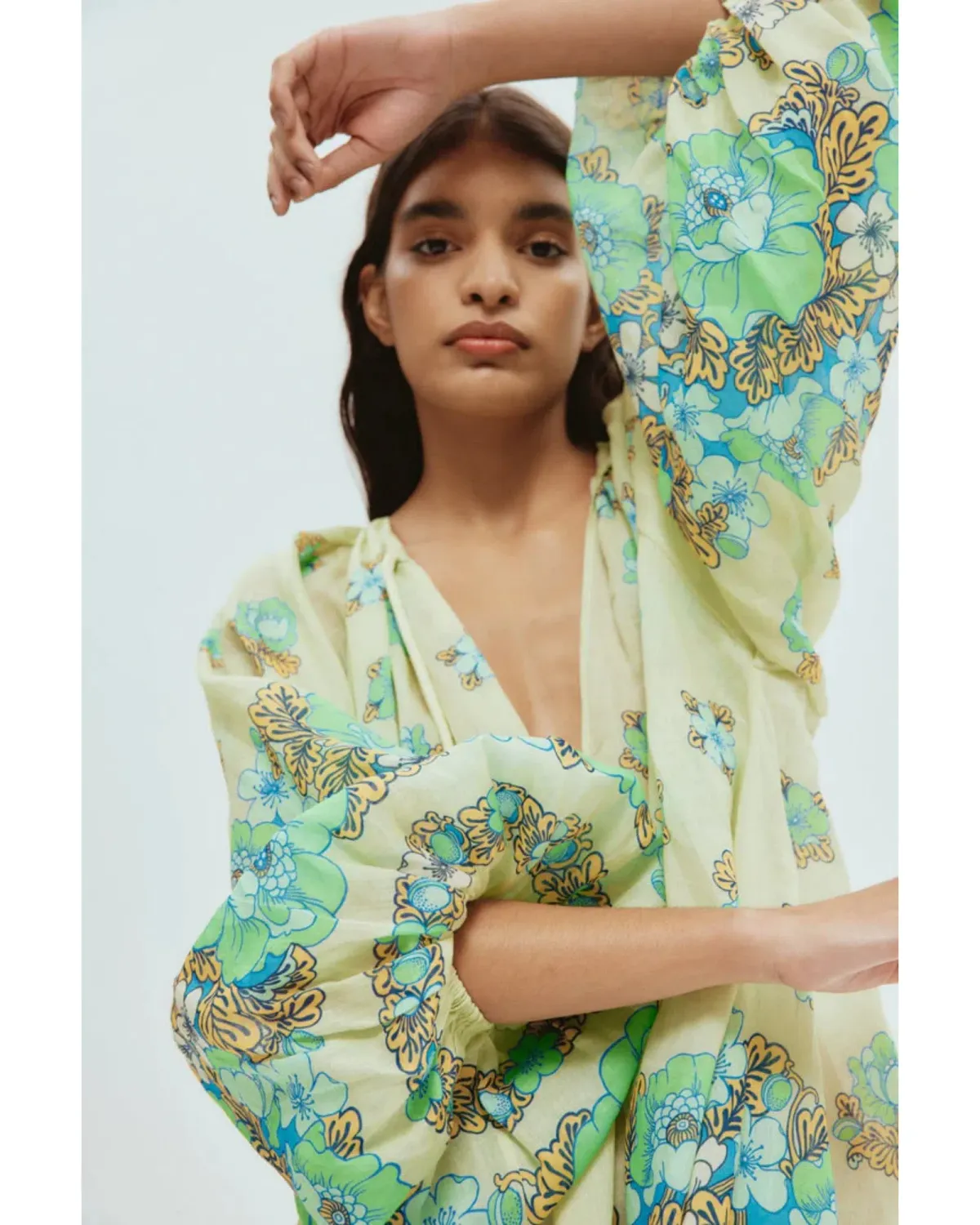 Alemais Velma Mini Dress Print Size AU 14  - Image 2