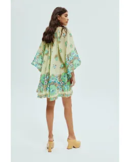 Alemais Velma Mini Dress Print Size AU 14  for rent on The Volte - image 4