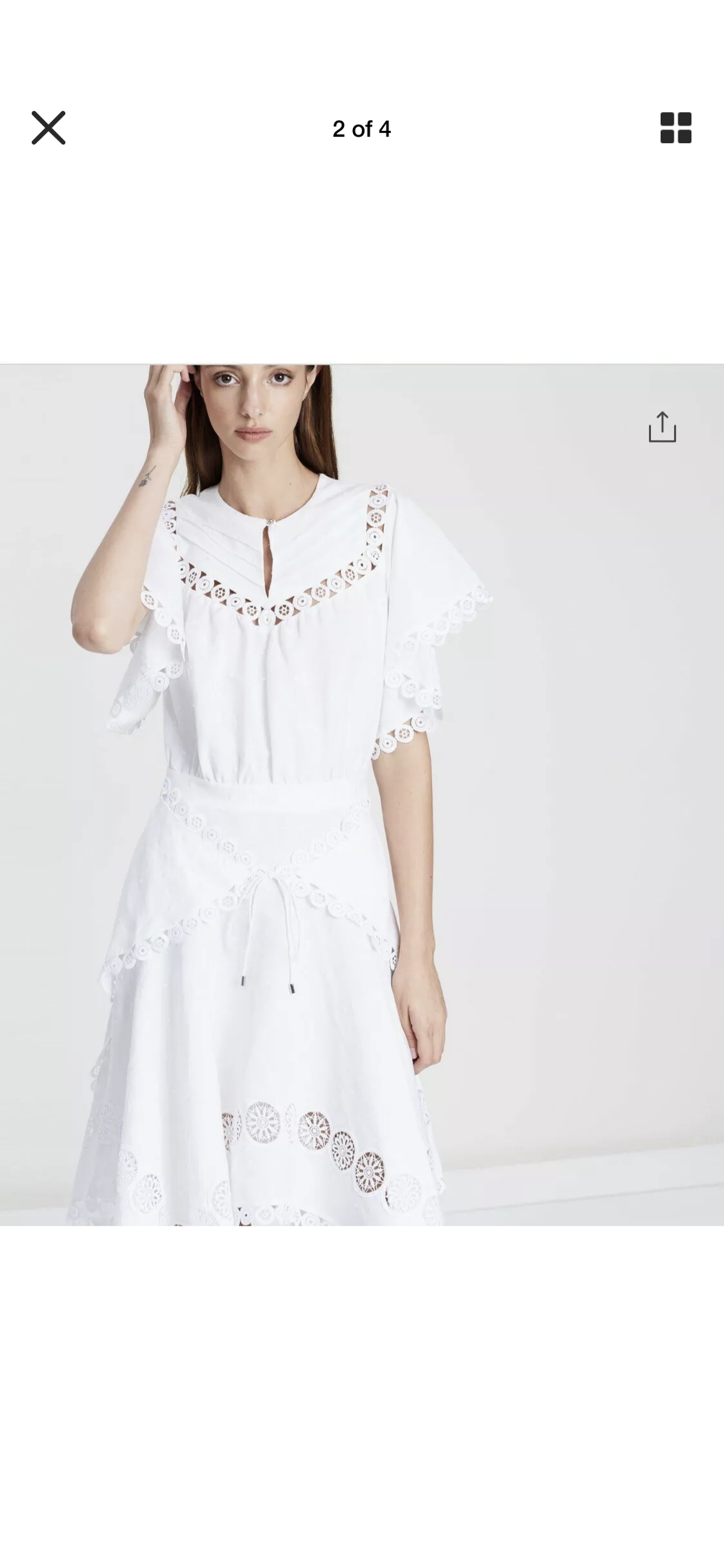 Lover the label prairie dress size 6 - Image 2