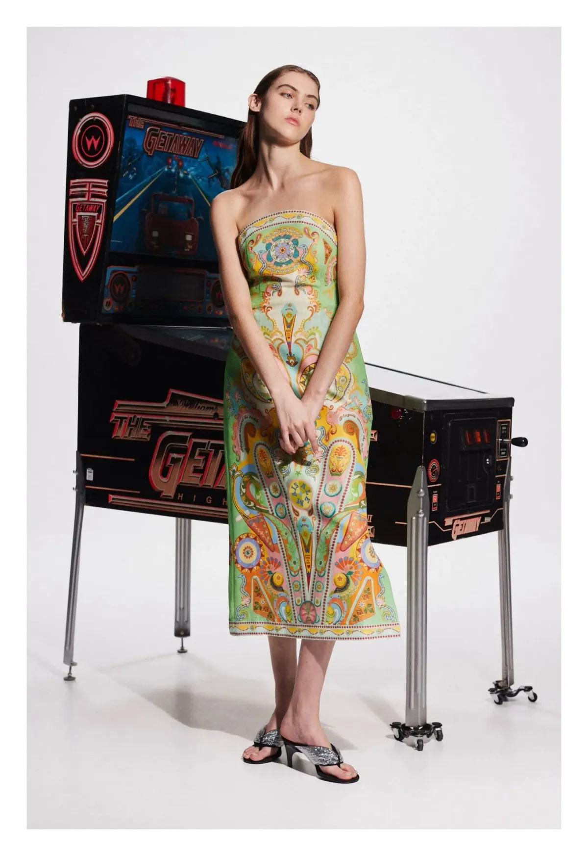 Alemais Pinball Bodice Print Size 10 - Image 1