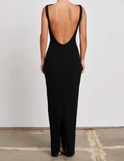 Effie Kats Verona Gown Black Size S / AU 8 for rent on The Volte - image 6