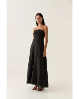 Aje Soundscape Maxi Dress Black Size AU 12 for rent on The Volte - image 2