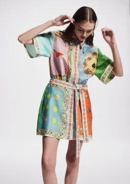 Alemais Rummy Mini Dress Multi Size 16 for rent on The Volte - image 4