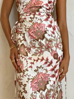 Sonya Dima Maxi Dress In Paisley Print Size 12 for rent on The Volte - image 4