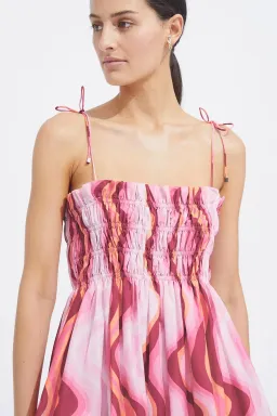Steele Mirabella Midi Dress Groovy Print Size L / AU 12 for rent on The Volte - image 2