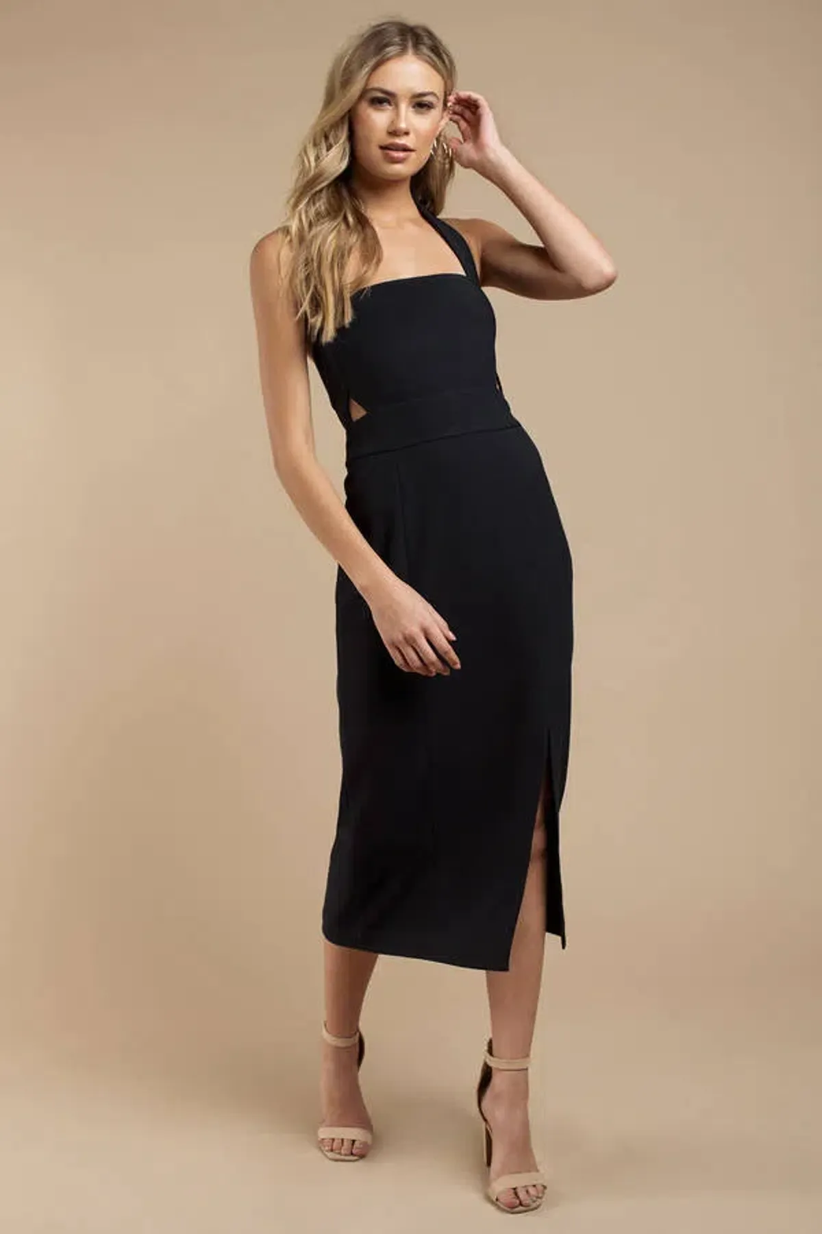 Finders Keepers Seeking Dress Navy Size 10 - Image 1
