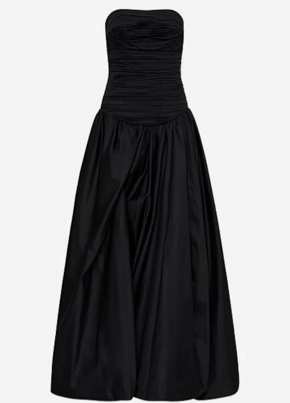 Aje Violette Bubble Hem Maxi Dress Black Size 10 - Image 7