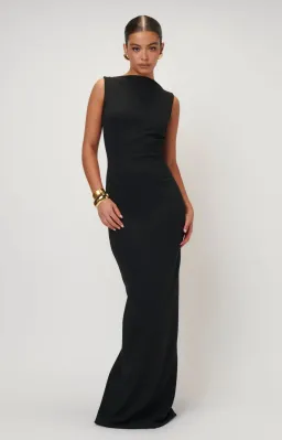 Effie Kats Verona Gown Black Size 6 for rent on The Volte - image 2