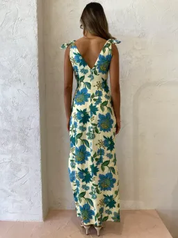 Sir the Label Alexandre Tie Midi Dress Floral Size 3 / AU 12 for rent on The Volte - image 5
