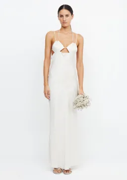 Bec & Bridge Adore Tie Maxi Dress Cream Size S / AU 8 for rent on The Volte - image 1