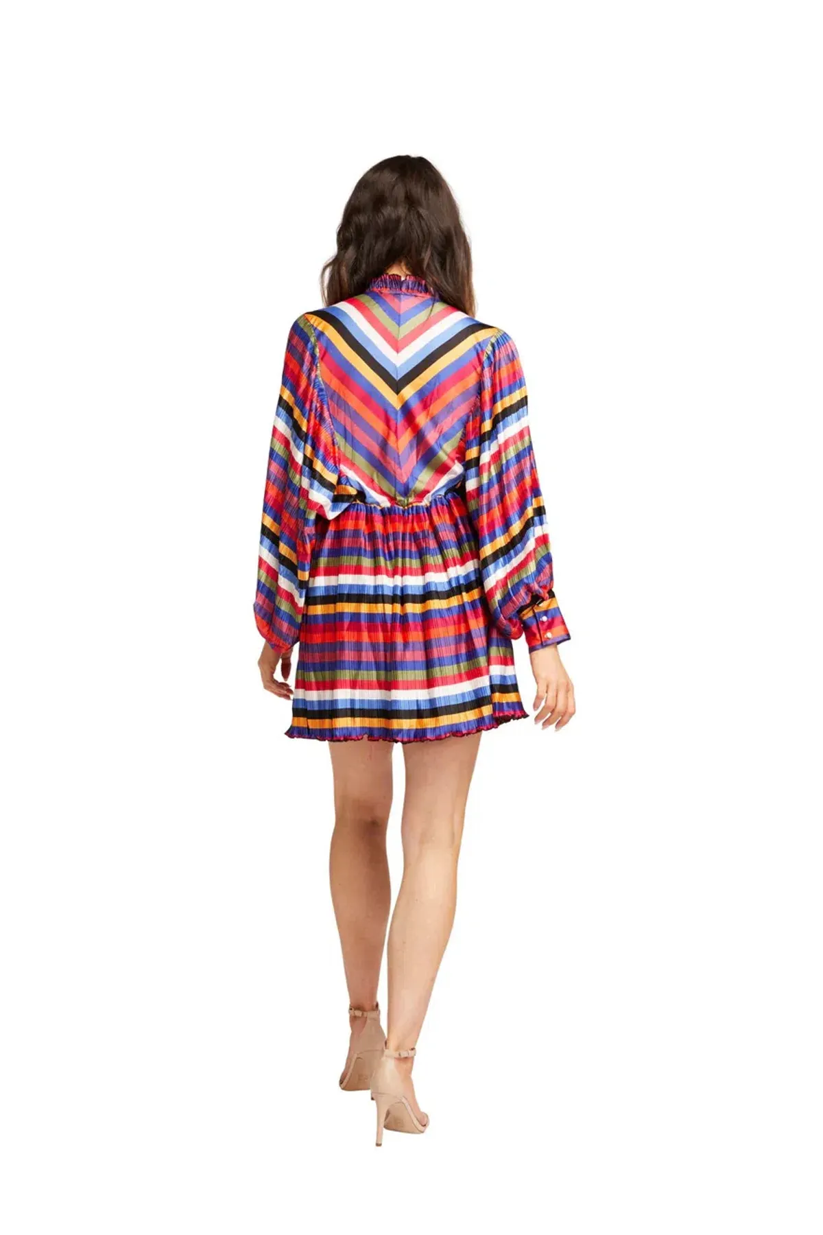 Elliatt Sodality Striped Dress Multi Size AU 8 - Image 2